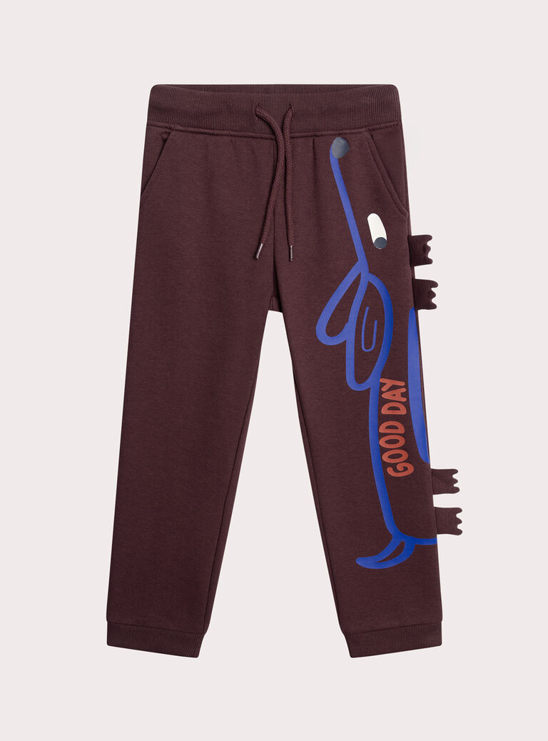 Burgundy JOGGING PANTS XOBLUJOG / 25W902N1JGB501