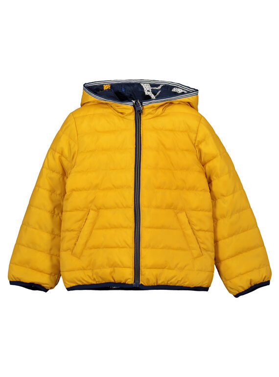 Wendbare Daunenjacke für Jungen FOGROBLOU1 / 19S902X1BLO070