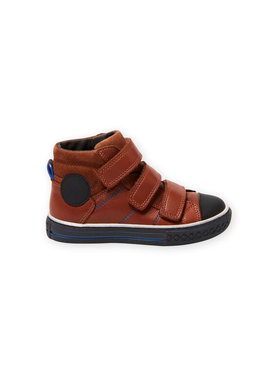 Camel hohe Turnschuhe Kind Junge MOBASTRIVTAN / 21XK3652D3F804