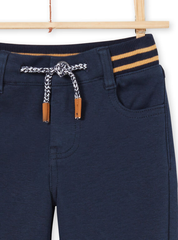 Mitternachtsblaue Hose für Jungen MOMIXPAN / 21W902J1PAN717