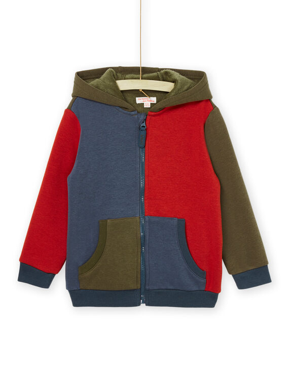 Sweatshirt mit Reißverschluss und Kapuze POJOGIL2 / 22W902C1GIL609