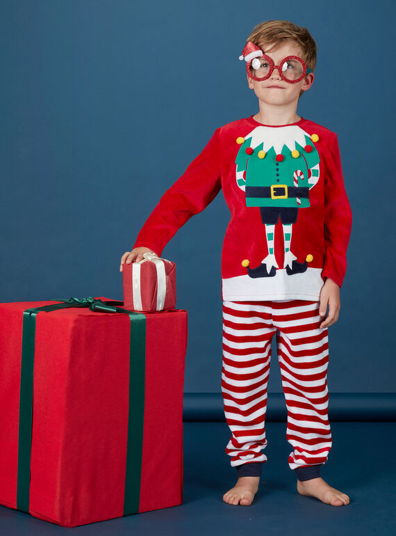 Red PAJAMAS KEGOPYJNOLU / 20WH12R2PYJ050