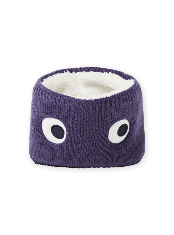 Baby Jungen Mitternachtsblau gestrickt Auge Snood MYUTUSNOO / 21WI1051SNOC234