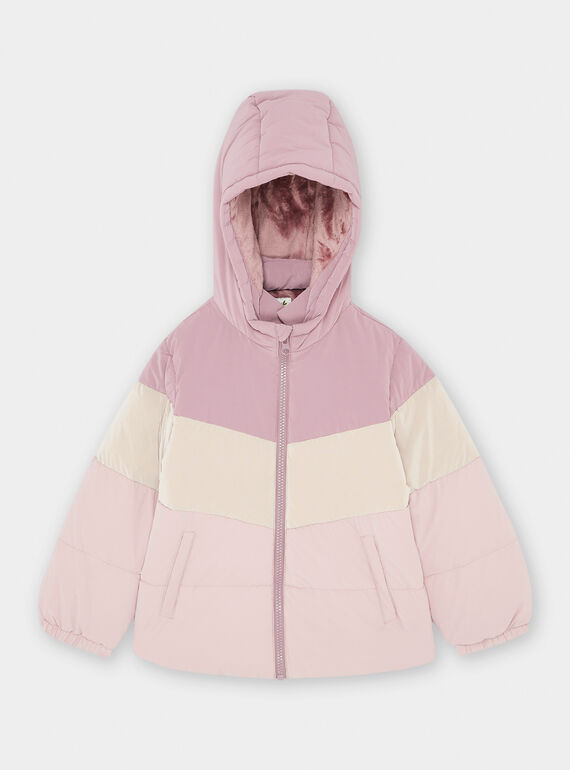 Kapuzenjacke in Mauve und Lila SATRIDOUNE / 23W901C1D3EH704