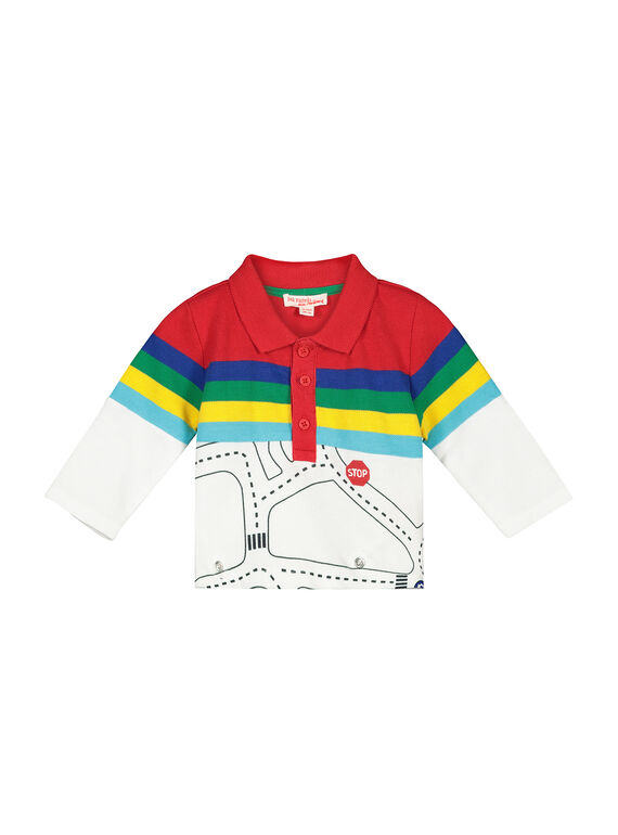 Langärmeliges Baby-Polohemd für Jungen FUCOPOL / 19SG1081POL099