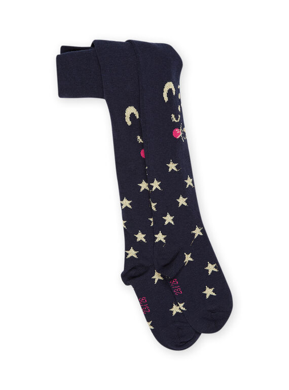 Strumpfhose mit Weihnachtsmotiv PYANOCOL2 / 22WI01V1COLC205