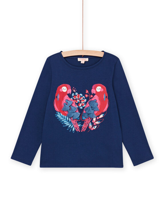 Langarmshirt mit Papageienanimation PAGOTEE2 / 22W901O2TMLC220
