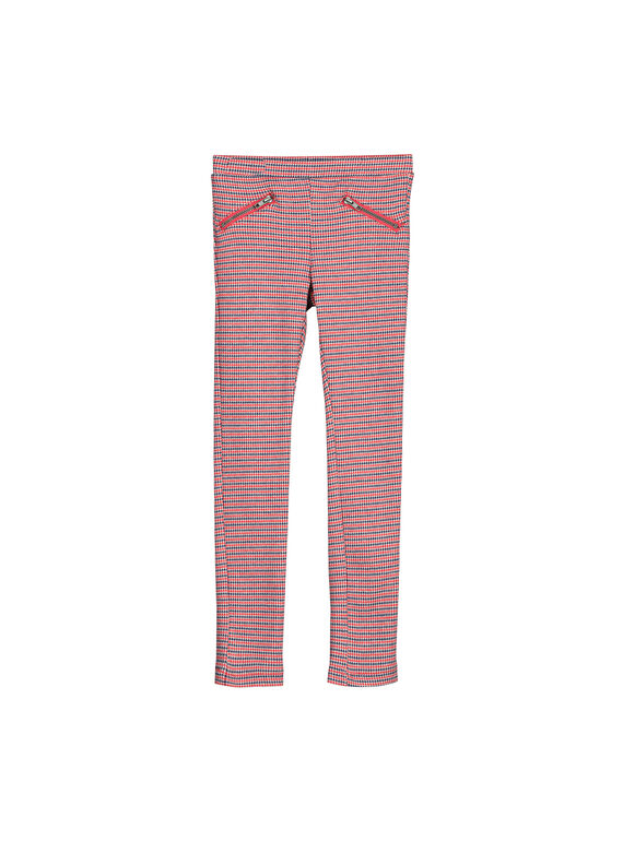 Milano Jacquard-Hose Mädchen FACOPANT / 19S90181PAN099