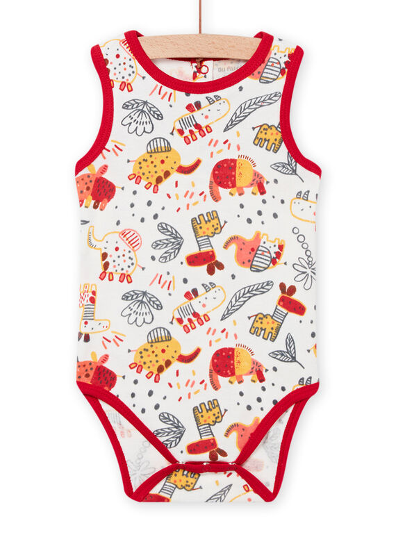 Baby Junge mit ausgefallenem Print-Body NEGABODFLA / 22SH14J1BDL001