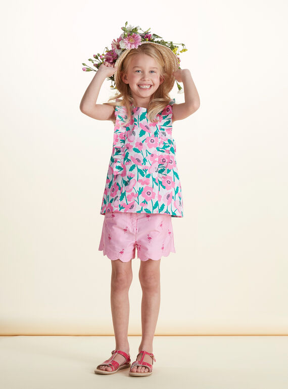 Rosa Bluse JAPOECHEM / 20S901G1CHE301
