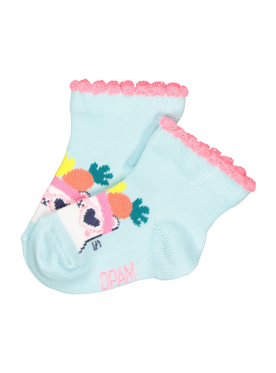 Halbhohe Socken für Babys Mädchen FYICUCHO / 19SI09N1SOQ219