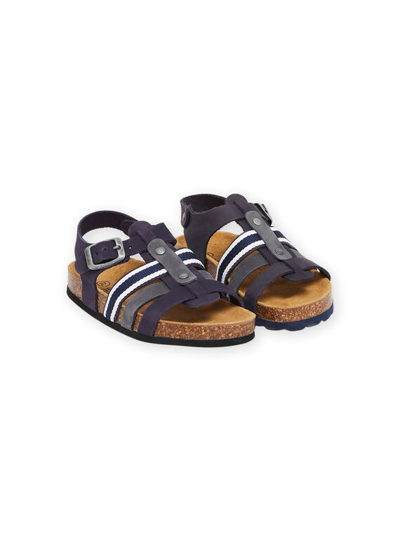 Marineblaue Sandalen RONUCHIC / 23KK3662SLB070