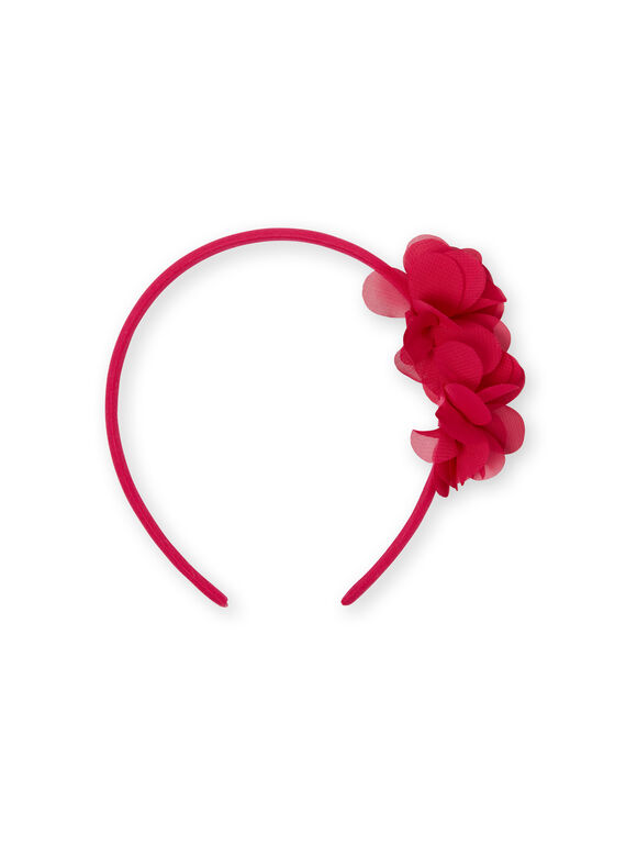 Stirnband fuchsia Kind Mädchen LYAVISERRE / 21SI01E1TET304