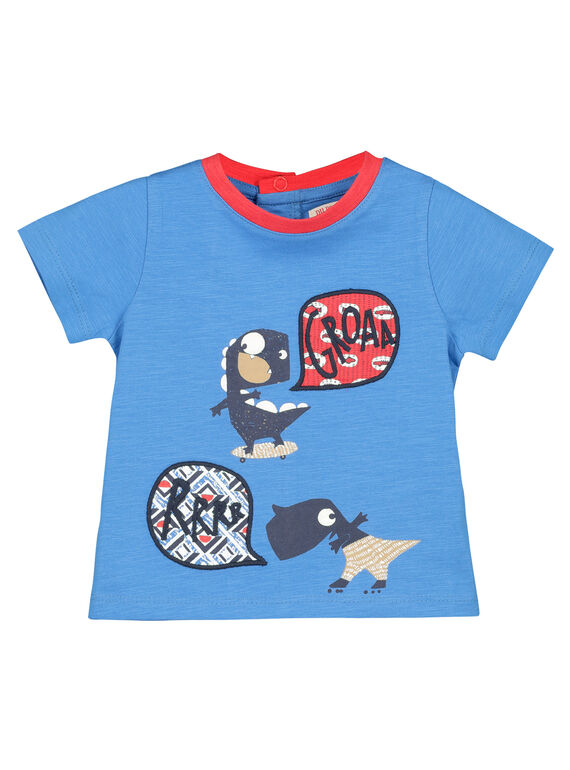 Bedrucktes T-Shirt für Babys Jungen FUTOTI1 / 19SG10L1TMCC215