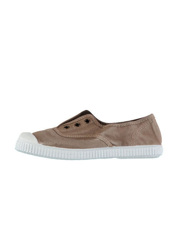 Turnschuhe aus einfarbigem Canvas für Jungen FGTENTAUP / 19SK36B7D16803