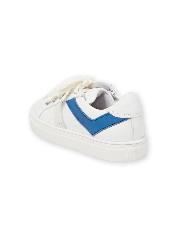 Weiß und blau Turnschuhe Junge Kind LGBASLUCAS / 21KK3634D3F000