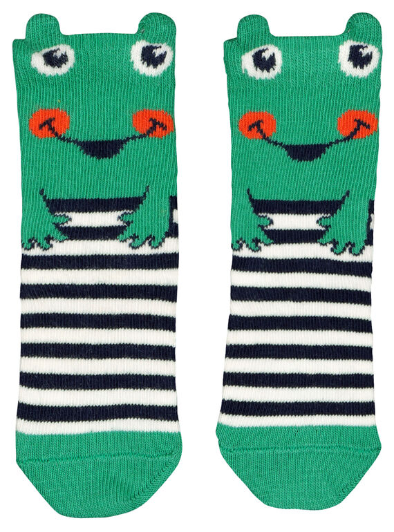 Socken mit Froschdruck für Babys Jungen FYUCACHO / 19SI10D1SOQG619