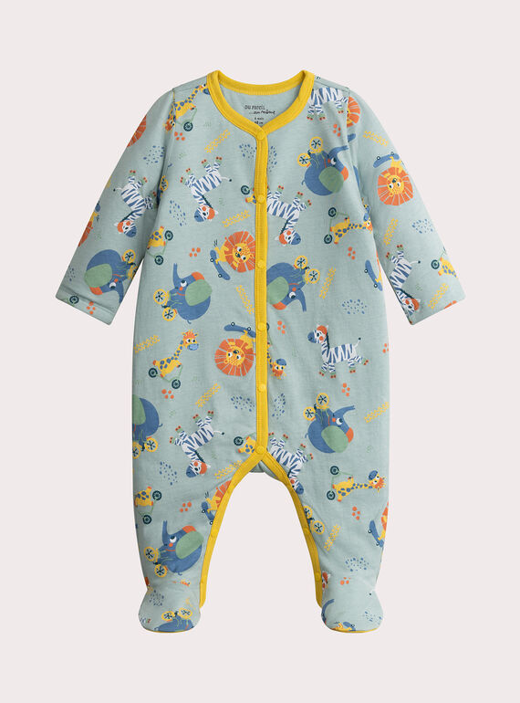Tiermuster für Baby Jungen  VEGAGREAOP / 24WH1474GRE203