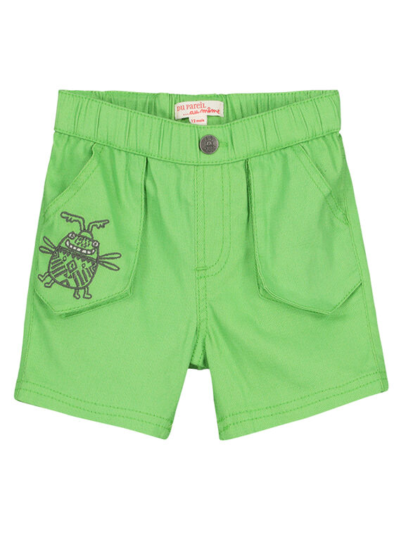 Grüne Bermudas für Babys Jungen FUYEBER1 / 19SG10M1BER603