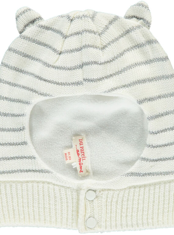 Baby girls' balaclava DYIGICAG / 18WI09N1CAG099