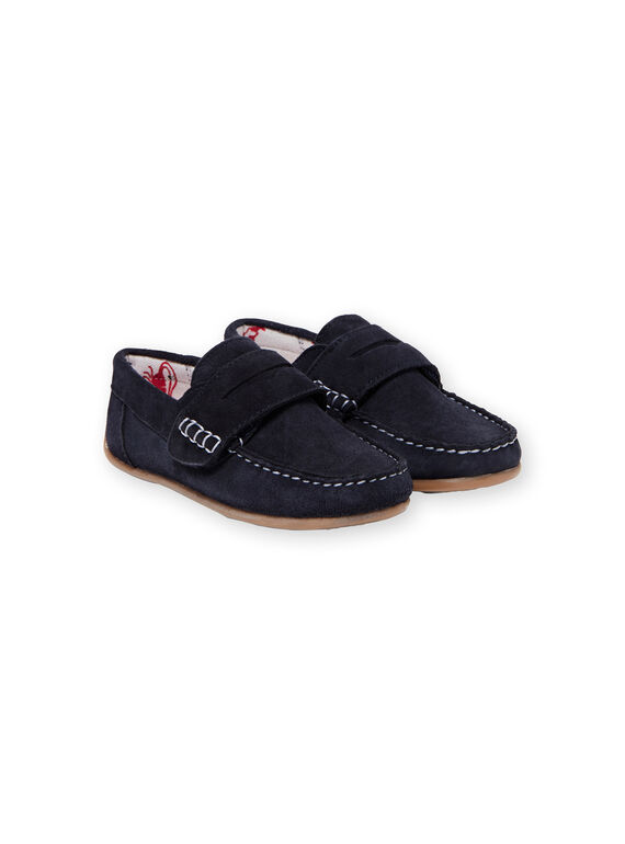 Marineblaue Mokassins für Jungen JGMOCRABE / 20SK36Y1D4N070