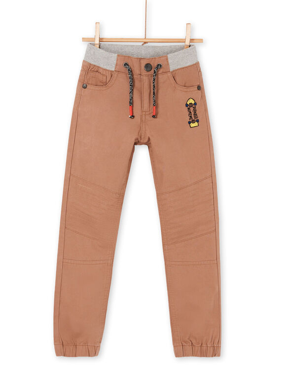 Hellbraune Hose - Boy's Boy LOPOEPAN1 / 21S902Y1PANI802