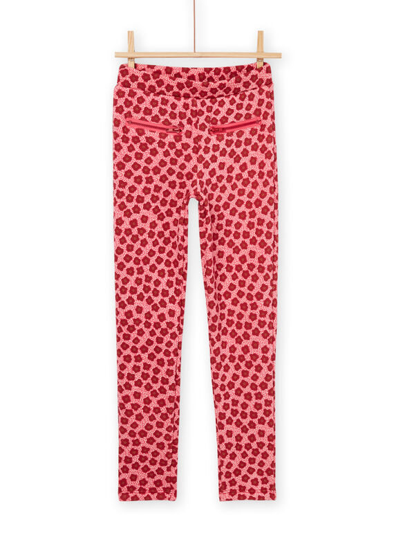 Softshell-Hose mit Blumenprint PAPRAPANT1 / 22W901S2PAND324