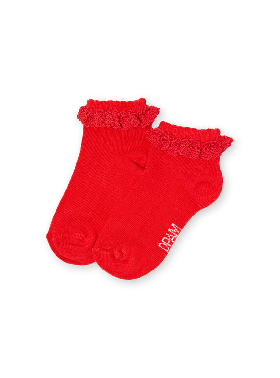 Layette-Socken für Mädchen LYIJOSOQDEN4 / 21SI0945SOQF505