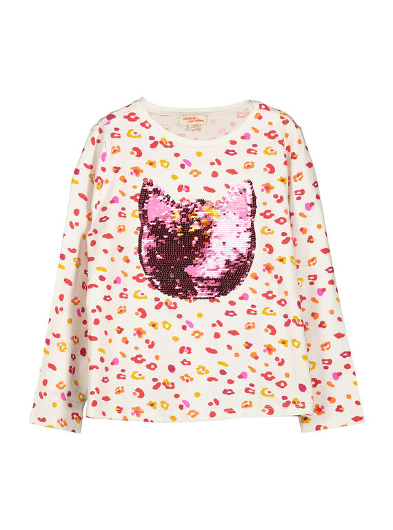 Langärmeliges T-Shirt für Mädchen FABATEE2 / 19S90162TMC001
