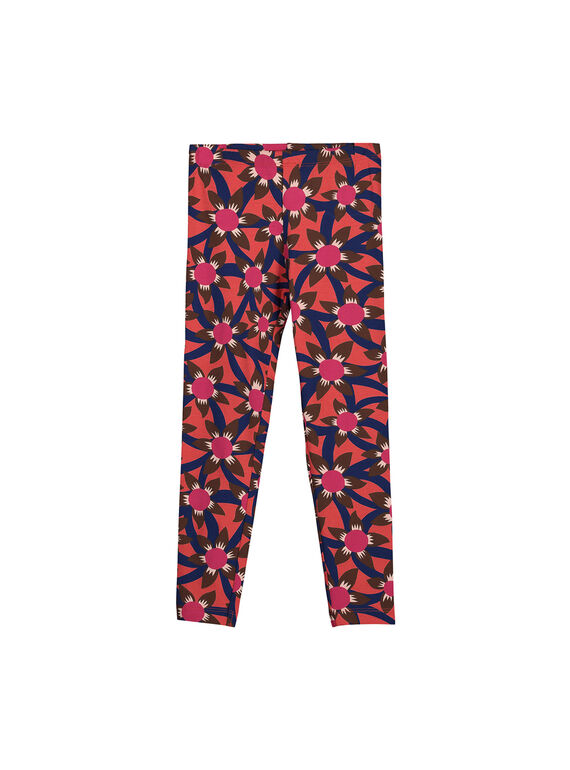Fantasie-Leggings für Mädchen FYABALEG / 19SI0161CAL099