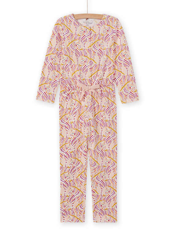 Fancy Print-Schlafanzug für Mädchen MEFACOMBZEB / 21WH1181D4FD322