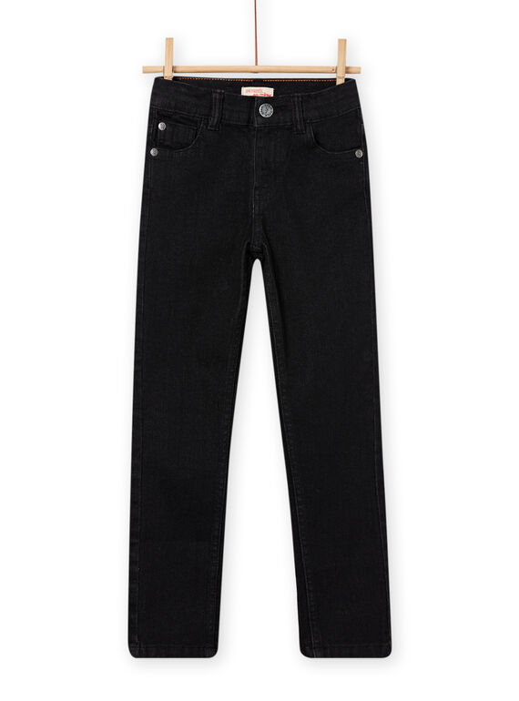 Schwarze Denim-Jeans für Kind Junge NOESJESLI2 / 22S90288JEAK003
