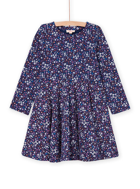 Ausgestelltes Kleid mit Blumenmuster PAGOROB3 / 22W901O3ROBC220