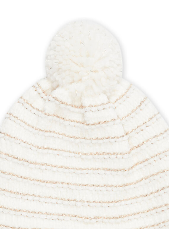 Mütze mit Streifenmuster PYAMOBON1 / 22WI01F1BON001