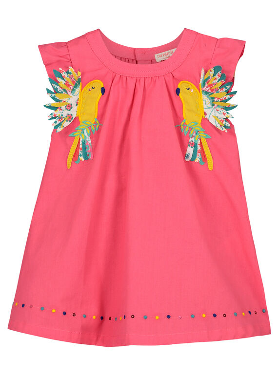 Ausgestelltes Babykleid für Mädchen FICAROB4 / 19SG09D4ROB302