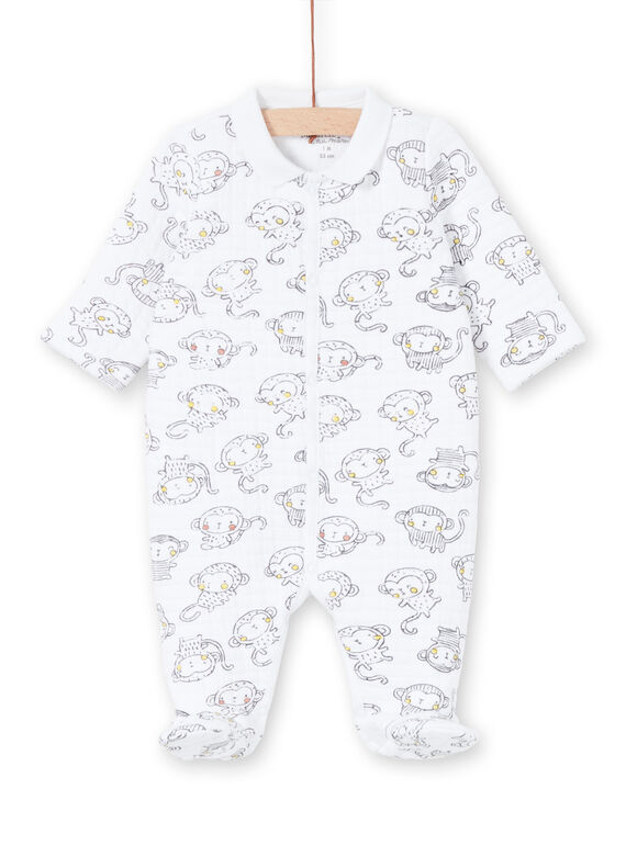 Gemischter Baby-Schlafanzug mit ausgefallenem Muster LOU1GRE3 / 21SF05H4GRE000