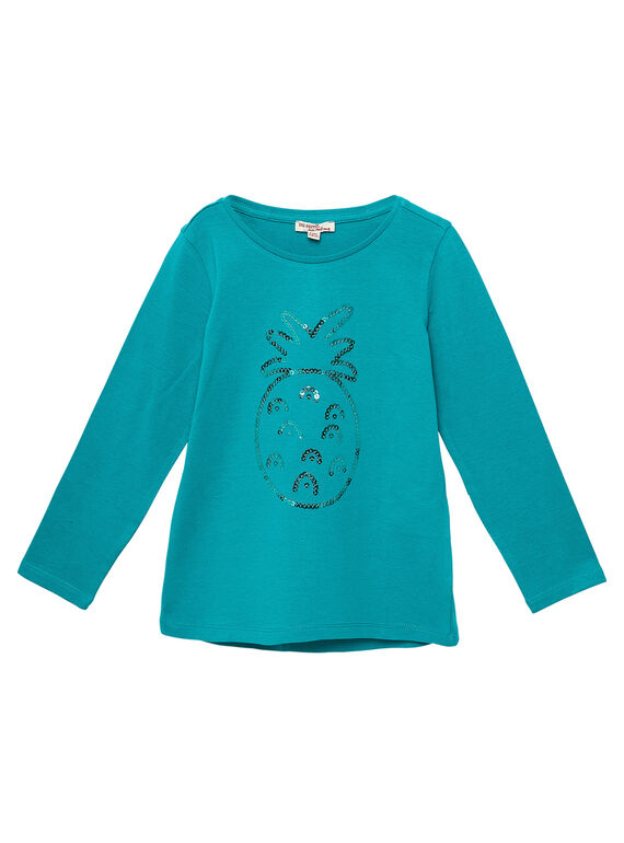 Blaues langärmeliges T-Shirt JAJOTEE4 / 20S90142D32C235