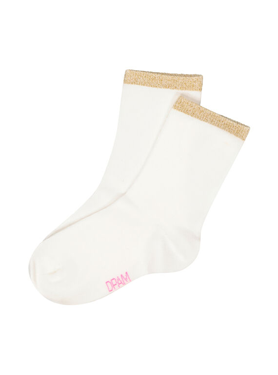 Halbhohe Socken für Mädchen FYAJOCHO5A / 19SI0138SOQ000