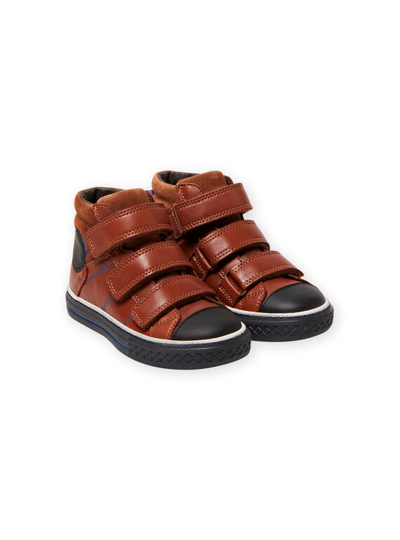 Camel hohe Turnschuhe Kind Junge MOBASTRIVTAN / 21XK3652D3F804