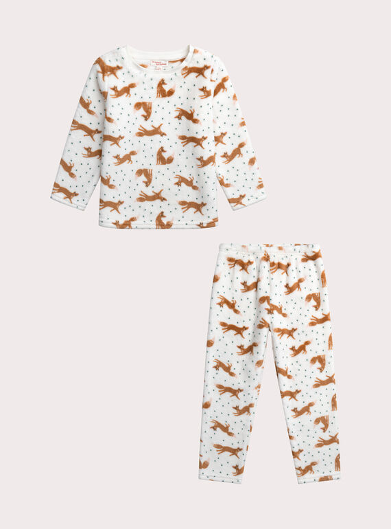 Dark off white PYJAMA XEFAPYJSOF / 25WH11B1PYJ003
