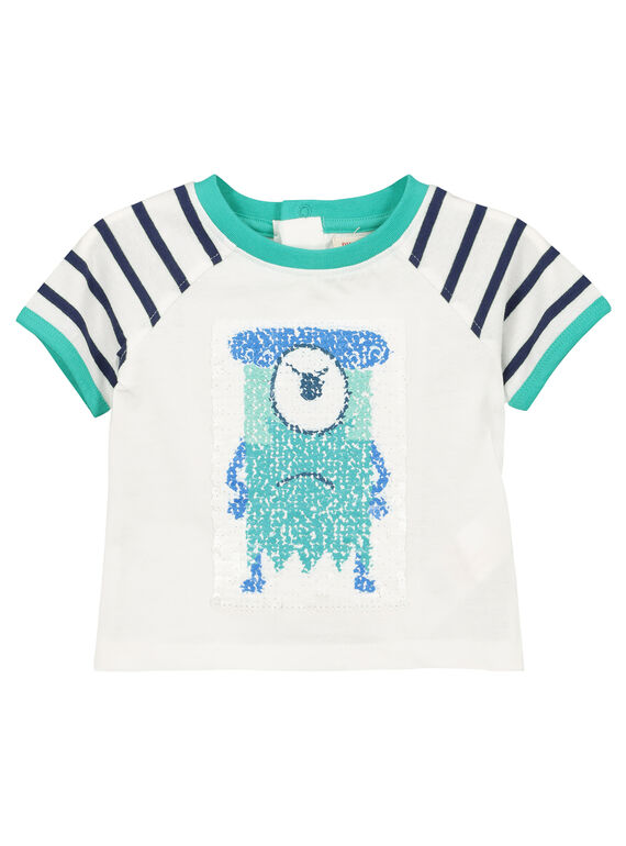 Wendbares Baby-T-Shirt für Jungen FUNETI2 / 19SG10B2TMC000