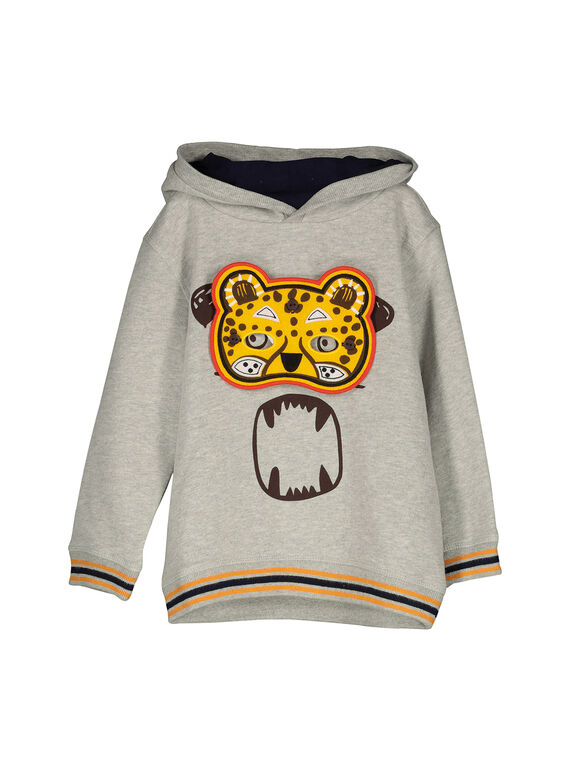 Sweatshirt mit Masken für Jungen FOBASWE1 / 19S90261SWMJ908