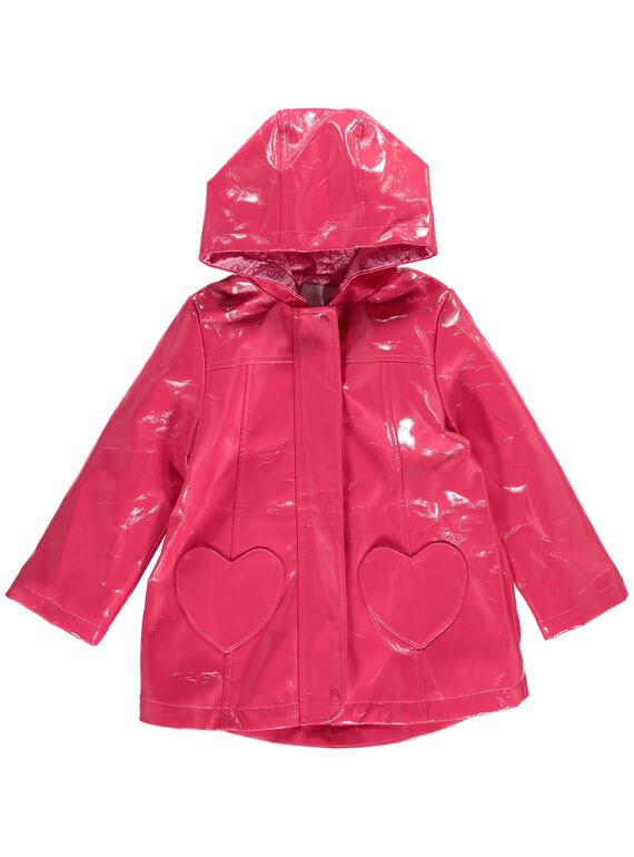 Girls' raincoat CAHOIMPER2 / 18S901E1IMPF503