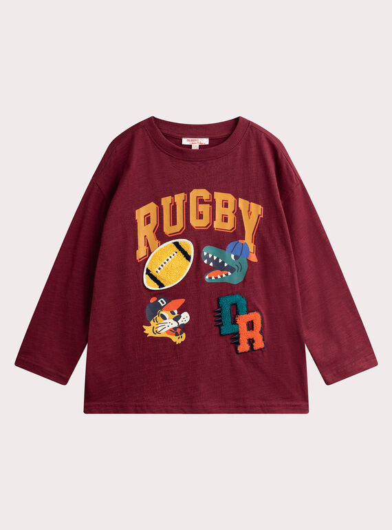 Bordeaux Rugby Animation T-Shirt für Jungen  VOKOTEE3 / 24W90232TML503