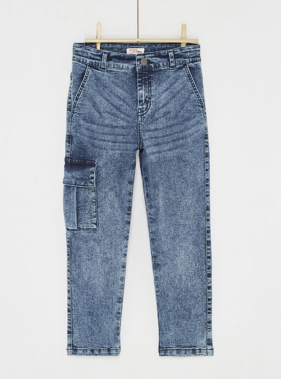 Blaue Cargo-Jeans SOLINJEAN / 23W902H1JEAP274