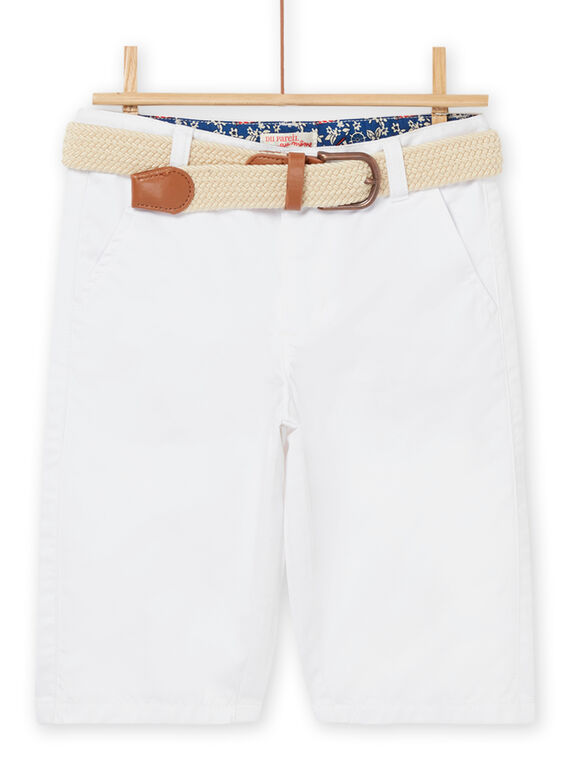 Bermudashorts mit abnehmbarem Gürtel ROBLEBER2 / 23S90232BER000
