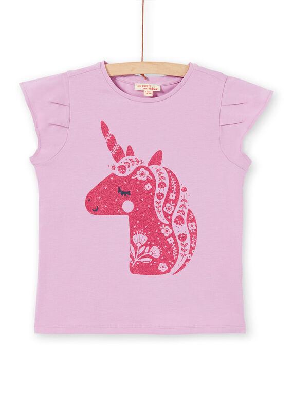 Lila und rosa T-Shirt LAJOTI2 / 21S90135D31320