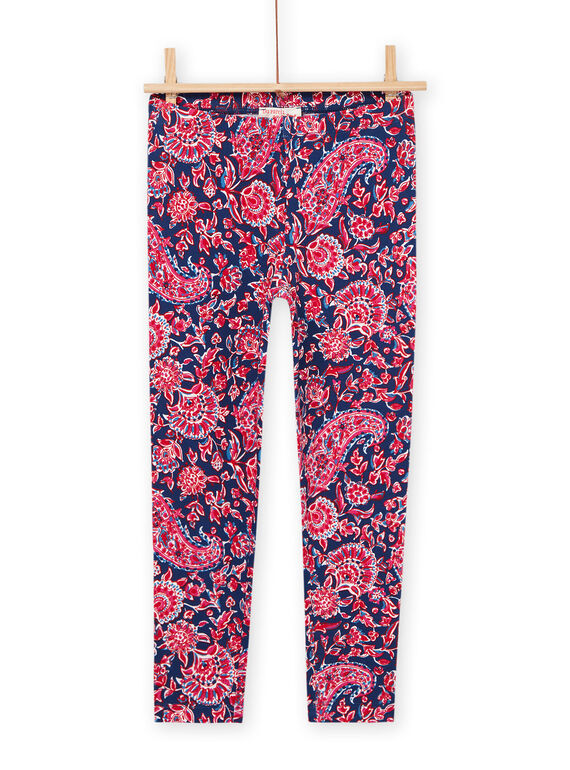 Leggings mit Blumenprint PYAGOLEG2 / 22WI01O2CALC220
