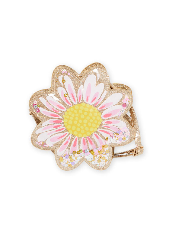 Fancy goldene Tasche Kind Mädchen NYASOBAG / 22SI01Q1BESK008