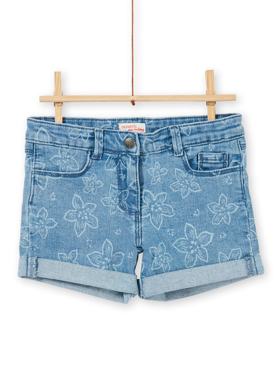 5-Pocket-Shorts mit Blumendruck LAJOSHORT2 / 21S90142D30P272